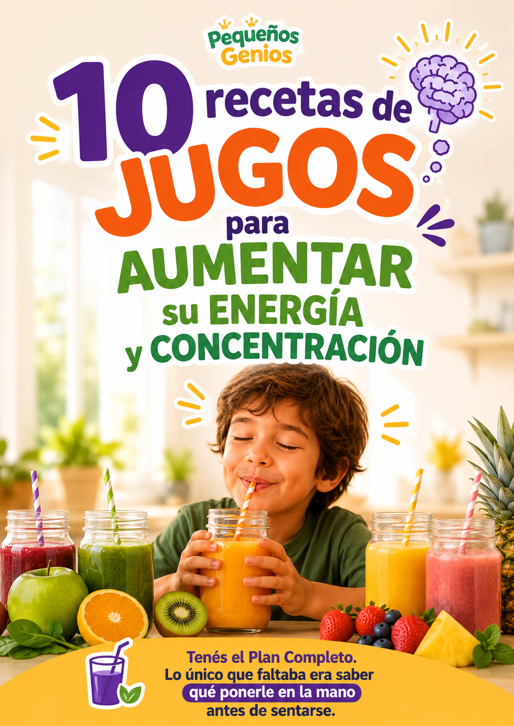 10 Recetas de Jugos Para Aumentar la Concentración y la Energía
